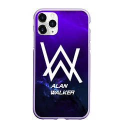 Чехол iPhone 11 Pro матовый Alan Walker: Space Collection