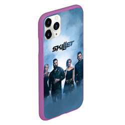 Чехол iPhone 11 Pro матовый Skillet: Smoke, цвет: 3D-фиолетовый — фото 2