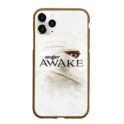 Чехол iPhone 11 Pro матовый Skillet: Awake, цвет: 3D-коричневый
