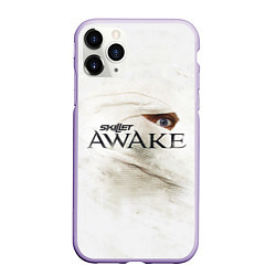 Чехол iPhone 11 Pro матовый Skillet: Awake, цвет: 3D-светло-сиреневый