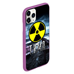 Чехол iPhone 11 Pro матовый S.T.A.L.K.E.R: Тима, цвет: 3D-фиолетовый — фото 2