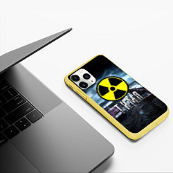 Чехол iPhone 11 Pro матовый S.T.A.L.K.E.R: Тима, цвет: 3D-желтый — фото 2