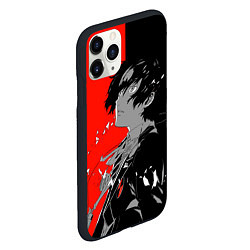 Чехол iPhone 11 Pro матовый Red Persona, цвет: 3D-черный — фото 2