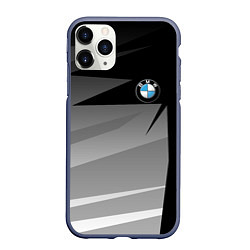 Чехол iPhone 11 Pro матовый BMW 2018 SPORT, цвет: 3D-серый