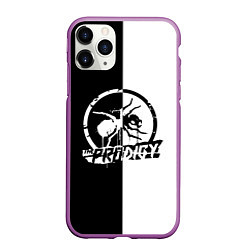 Чехол iPhone 11 Pro матовый The Prodigy B&W, цвет: 3D-фиолетовый
