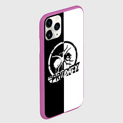 Чехол iPhone 11 Pro матовый The Prodigy B&W, цвет: 3D-фиолетовый — фото 2