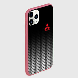 Чехол iPhone 11 Pro матовый MITSUBISHI SPORT, цвет: 3D-малиновый — фото 2