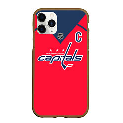 Чехол iPhone 11 Pro матовый Washington Capitals: Ovechkin Red
