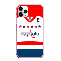 Чехол iPhone 11 Pro матовый Washington Capitals: Ovechkin White