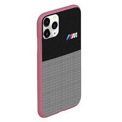 Чехол iPhone 11 Pro матовый BMW 2018 M Sport, цвет: 3D-малиновый — фото 2