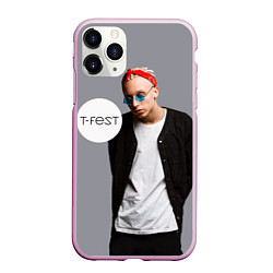 Чехол iPhone 11 Pro матовый T-Fest: Grey Style