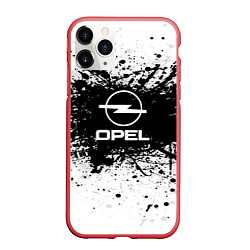 Чехол iPhone 11 Pro матовый Opel: Black Spray