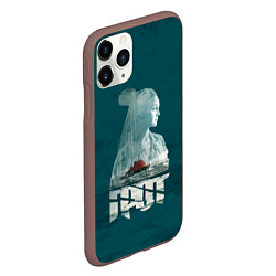 Чехол iPhone 11 Pro матовый Drummatix Vega, цвет: 3D-коричневый — фото 2