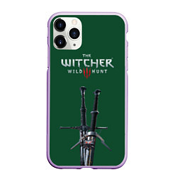 Чехол iPhone 11 Pro матовый The Witcher: Wild Hunt