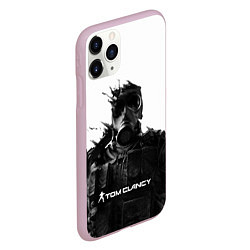 Чехол iPhone 11 Pro матовый Tom Clancys Soldier, цвет: 3D-розовый — фото 2