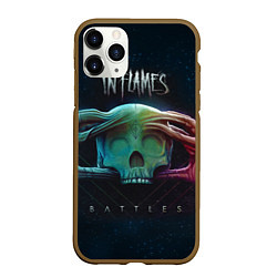 Чехол iPhone 11 Pro матовый In Flames: Battles, цвет: 3D-коричневый