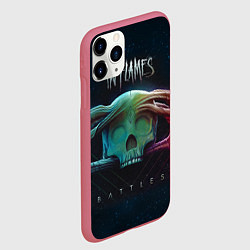 Чехол iPhone 11 Pro матовый In Flames: Battles, цвет: 3D-малиновый — фото 2