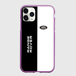 Чехол iPhone 11 Pro матовый Land Rover: Range Rover, цвет: 3D-фиолетовый