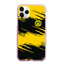 Чехол iPhone 11 Pro матовый BVB 09: Yellow Breaks, цвет: 3D-розовый