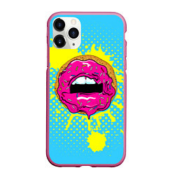 Чехол iPhone 11 Pro матовый Donut Lips