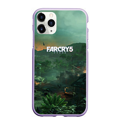 Чехол iPhone 11 Pro матовый Far Cry 5: Vietnam, цвет: 3D-светло-сиреневый