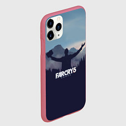 Чехол iPhone 11 Pro матовый Far Cry 5: Ave Joseph, цвет: 3D-малиновый — фото 2