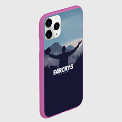 Чехол iPhone 11 Pro матовый Far Cry 5: Ave Joseph, цвет: 3D-фиолетовый — фото 2