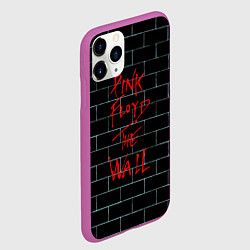 Чехол iPhone 11 Pro матовый Pink Floyd: The Wall, цвет: 3D-фиолетовый — фото 2