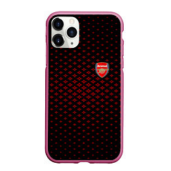 Чехол iPhone 11 Pro матовый Arsenal: Sport Grid