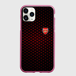 Чехол iPhone 11 Pro матовый Arsenal: Sport Grid