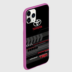 Чехол iPhone 11 Pro матовый Toyota TRD, цвет: 3D-фиолетовый — фото 2