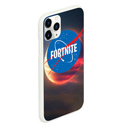 Чехол iPhone 11 Pro матовый Fortnite NASA, цвет: 3D-белый — фото 2