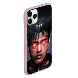 Чехол iPhone 11 Pro матовый XXXTentacion Demon, цвет: 3D-розовый — фото 2