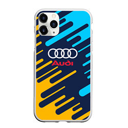 Чехол iPhone 11 Pro матовый Audi: Colour Sport, цвет: 3D-белый