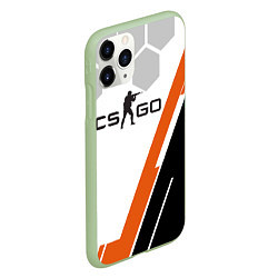 Чехол iPhone 11 Pro матовый CS:GO Sport Series, цвет: 3D-салатовый — фото 2