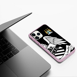 Чехол iPhone 11 Pro матовый FC Manchester City: Exclusive, цвет: 3D-розовый — фото 2