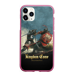 Чехол iPhone 11 Pro матовый Kingdom Come: Deliverance, цвет: 3D-малиновый