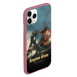 Чехол iPhone 11 Pro матовый Kingdom Come: Deliverance, цвет: 3D-малиновый — фото 2