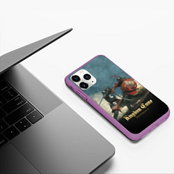 Чехол iPhone 11 Pro матовый Kingdom Come: Deliverance, цвет: 3D-фиолетовый — фото 2