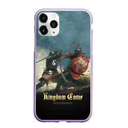 Чехол iPhone 11 Pro матовый Kingdom Come: Deliverance, цвет: 3D-светло-сиреневый