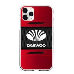 Чехол iPhone 11 Pro матовый Daewoo Sport, цвет: 3D-белый