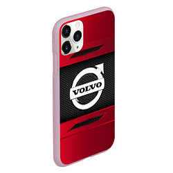 Чехол iPhone 11 Pro матовый Volvo Sport, цвет: 3D-розовый — фото 2