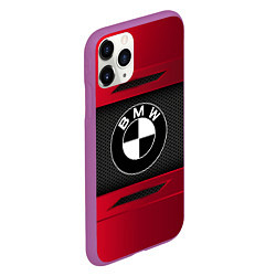 Чехол iPhone 11 Pro матовый BMW SPORT, цвет: 3D-фиолетовый — фото 2