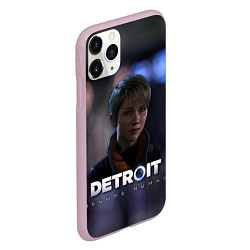 Чехол iPhone 11 Pro матовый Detroit: Kara, цвет: 3D-розовый — фото 2