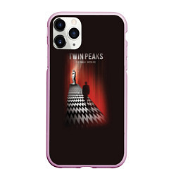 Чехол iPhone 11 Pro матовый Twin Peaks: Firewalk with me, цвет: 3D-розовый