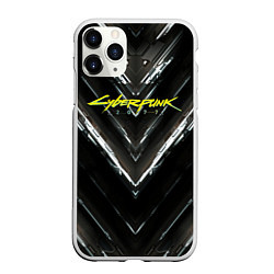 Чехол iPhone 11 Pro матовый Cyberpunk 2077