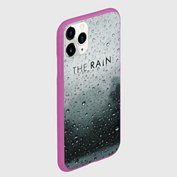 Чехол iPhone 11 Pro матовый The Rain, цвет: 3D-фиолетовый — фото 2