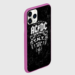 Чехол iPhone 11 Pro матовый AC/DC: Run For Your Life, цвет: 3D-фиолетовый — фото 2
