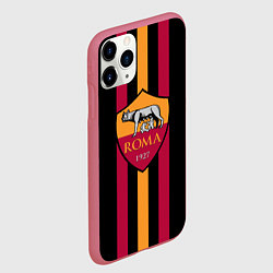 Чехол iPhone 11 Pro матовый FC Roma 1927, цвет: 3D-малиновый — фото 2