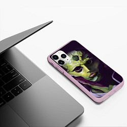 Чехол iPhone 11 Pro матовый Thane Krios, цвет: 3D-розовый — фото 2
